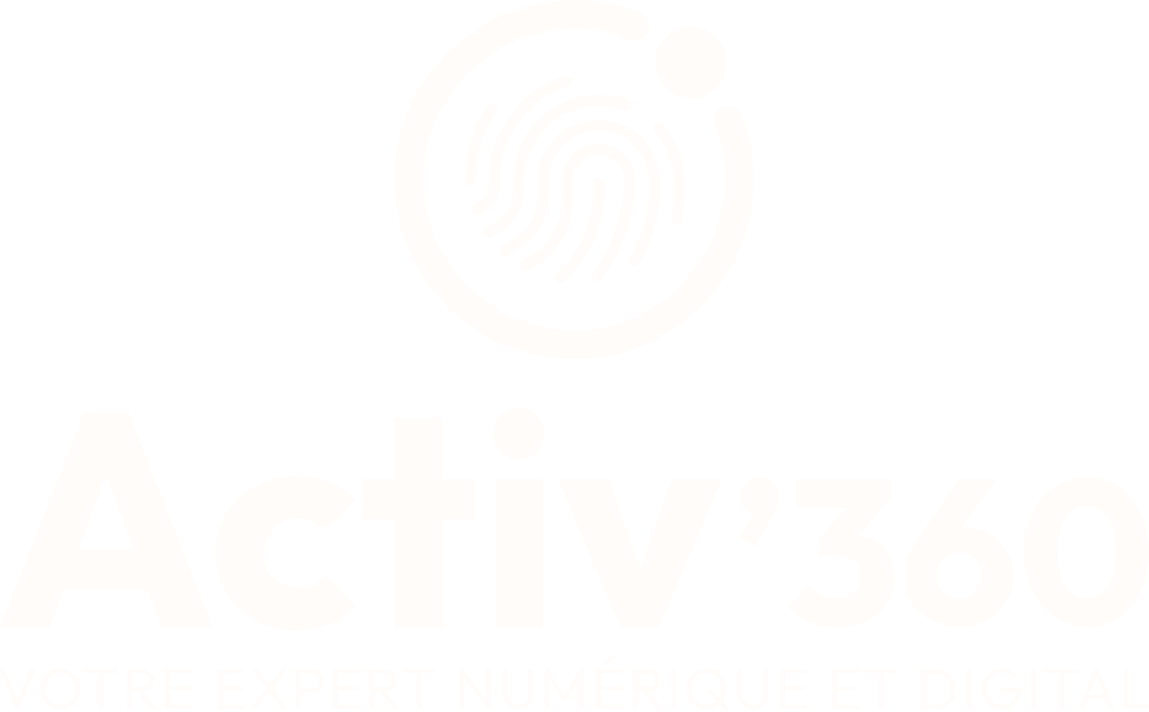 Activ'360 - Logo blanc
