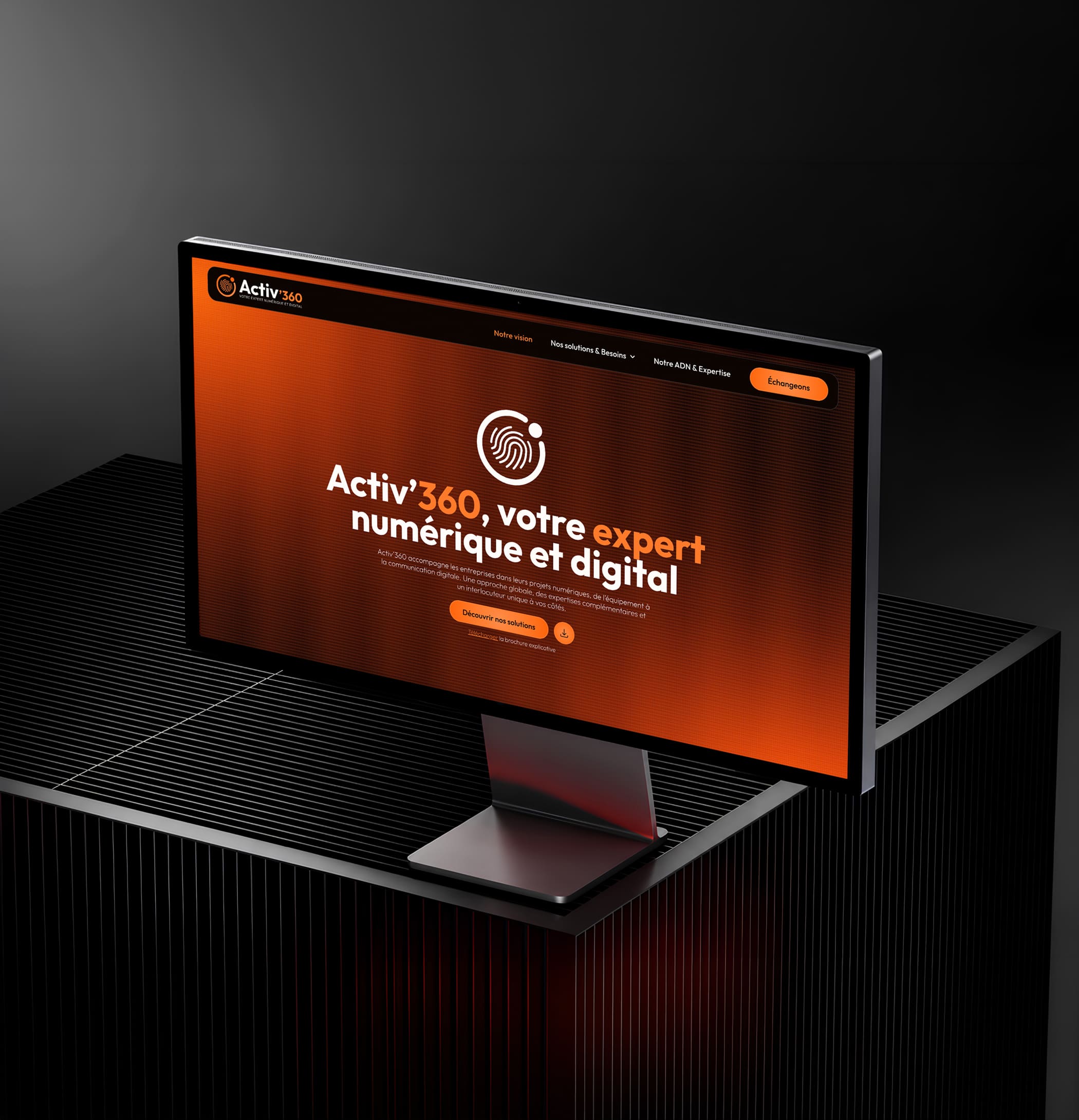 Création de site internet avec Activ'360